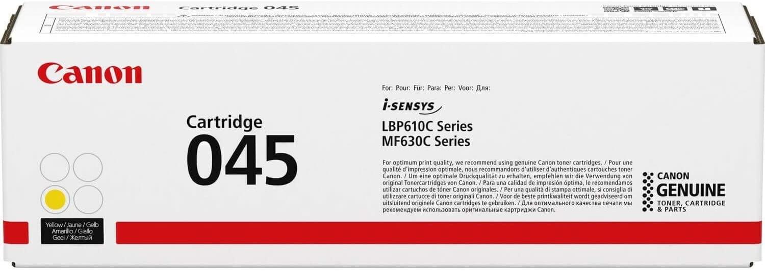 Canon Laser Toner Cartridges 045 Yellow - eBuy UAE